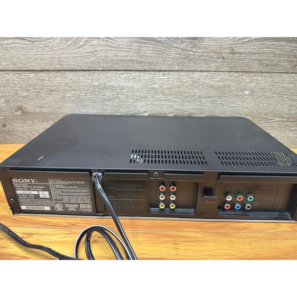 Sony SLV-D380P DVD Player Vcr Combo Vhs 4 Head HiFi w/ Remote & Av Cable~Tested - Picture 6 of 9
